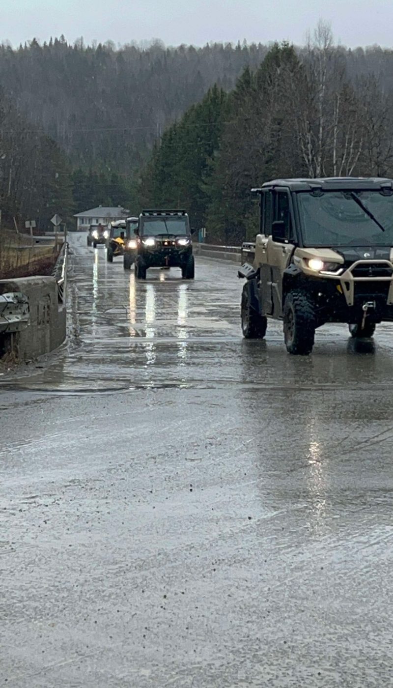 driving down main street